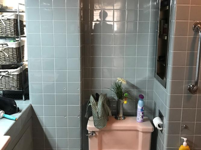 Before the renovations - Bathroom