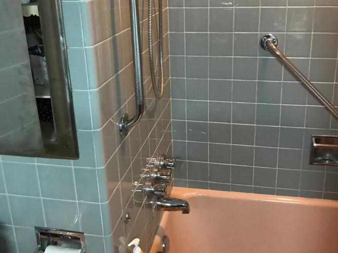 During the renovations